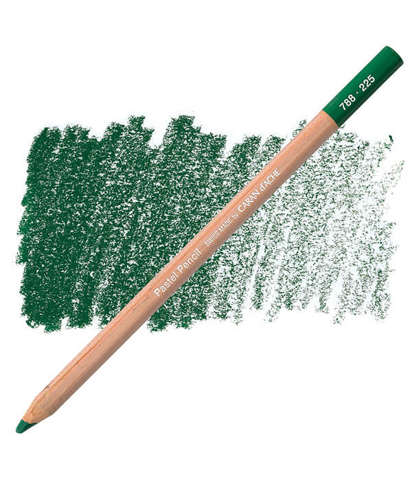 Карандаш Caran D'ache Pastel Pencil 225 Moss Green
