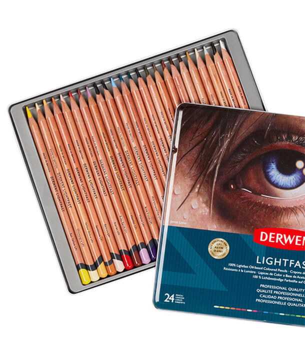 Набор карандашей Derwent Lightfast (24 штуки)