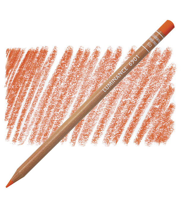Карандаш Caran d'Ache Luminance 533 Dark Cadmium Orange