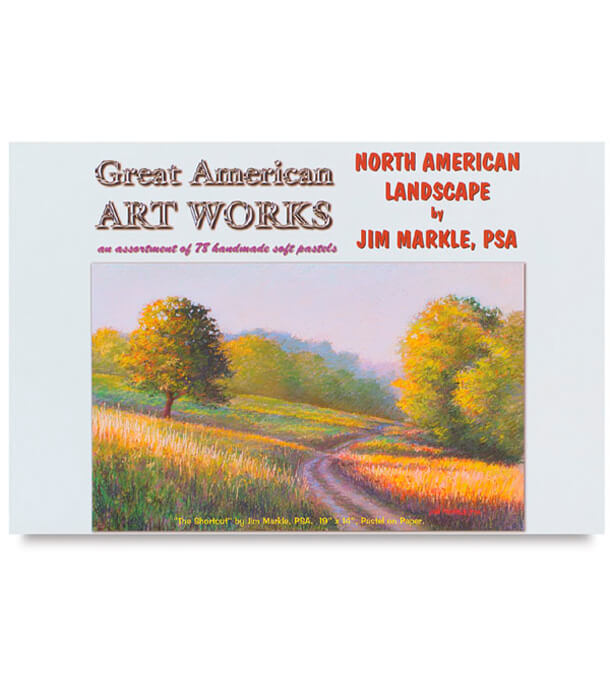 Пастель Great American Art Works Markle American Landscape (78 штук)