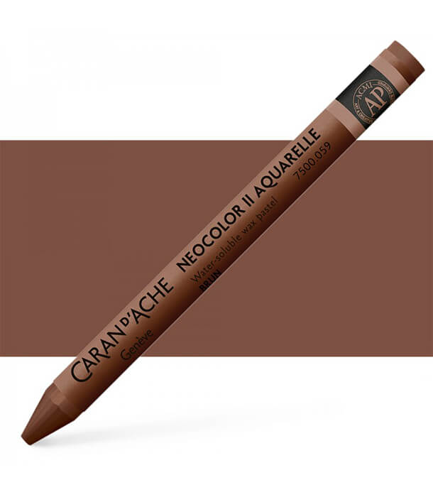 Акварельная пастель Caran d'Ache Neocolor II 059 Brown