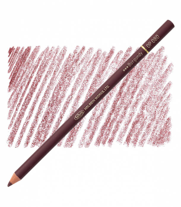 Карандаш Holbein Artists' Coloured Pencil OP080 Burgundy
