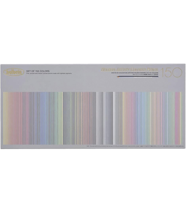 Holbein Artist's Colored Pencil 150色セット Набор карандашей Holbein Artists' Coloured Pencil (150 штук)
