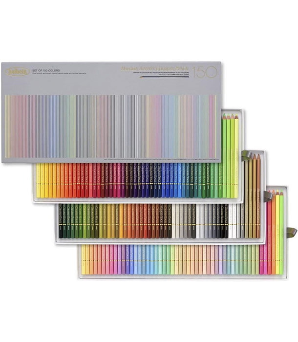 Набор карандашей Holbein Artists' Coloured Pencil (150 штук)