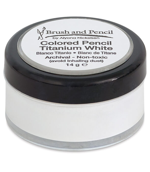 Brush and Pencil Colored Pencil Titanium White
