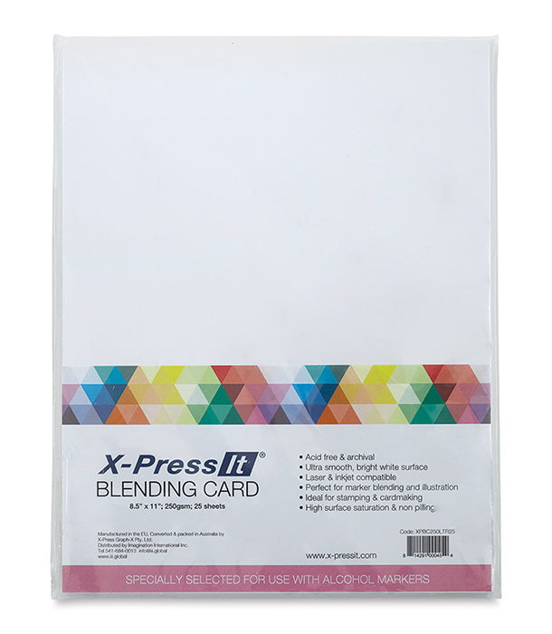 Набор листов X-Press It Blending Card 8.5 × 11 (25 штук)