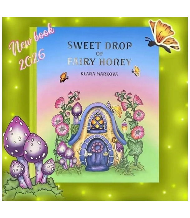Раскраска Sweet Drop of Fairy Honey от Klara Markova