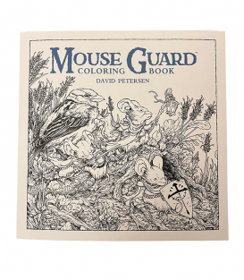Раскраска Mouse Guard: Coloring Book от David Petersen (изд. Oakstore Books США)