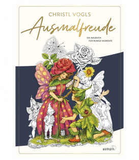 Раскраска Christl Vogls Ausmalfreude: Ein Malbuch für ruhige Momente от Christl Vogls (изд. Einhorn Verlag Германия)