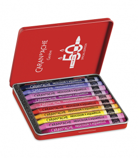 Акварельная пастель Caran d'Ache Neocolor II Pop Colors, 50th Anniversary Special Edition (10 цветов)