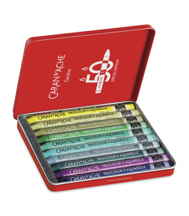 Акварельная пастель Caran d'Ache Neocolor II Lush Colors, 50th Anniversary Special Edition (10 цветов)